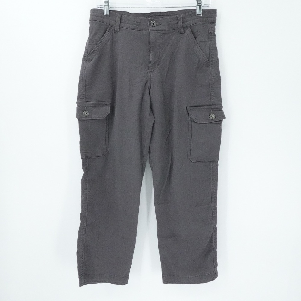 KÜHL Pants‎ Womens 8 Gray Stretch Outdoors Hiking Utility Stretch Pockets